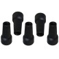 Preview: Haller, Rubber Blunt, Clip-On, Black, 5 Pieces